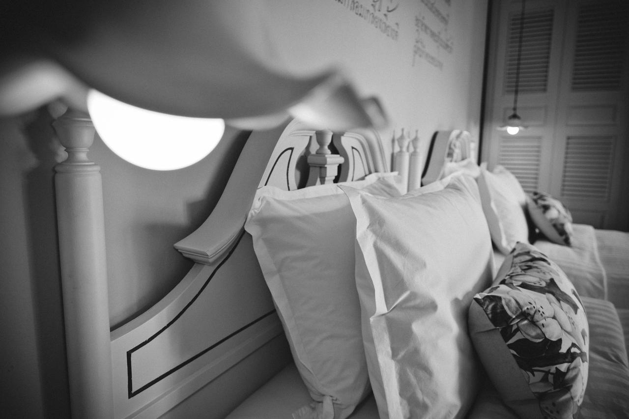 The Raweekanlaya Bangkok Kültér fotó A bed